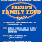 Freud's Family Feud Flier on November 9, 2021